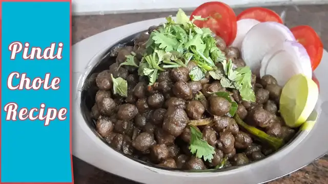 Video thumbnail for Pindi Chole Recipe