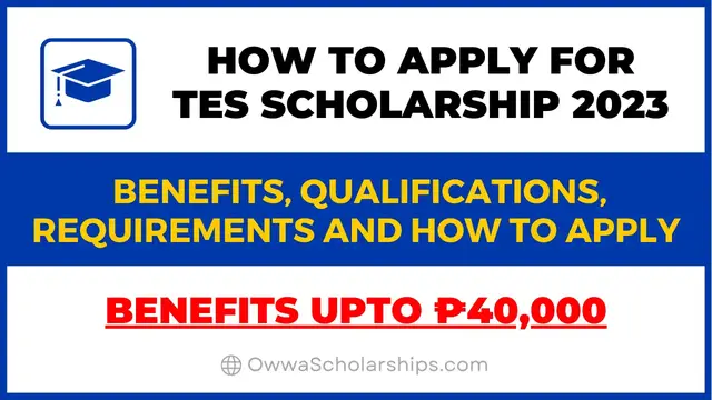 Video thumbnail for TES Scholarship 2023 Qualifications, Requirements and How to Apply
