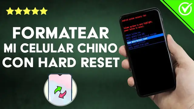 Video thumbnail for ¿Cómo formatear mi celular chino usando 'HARD RESET'? - Restauración forzada
