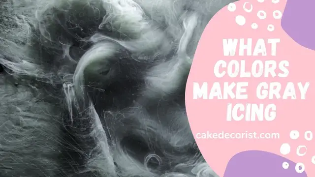 Video thumbnail for What Colors Make Gray Icing
