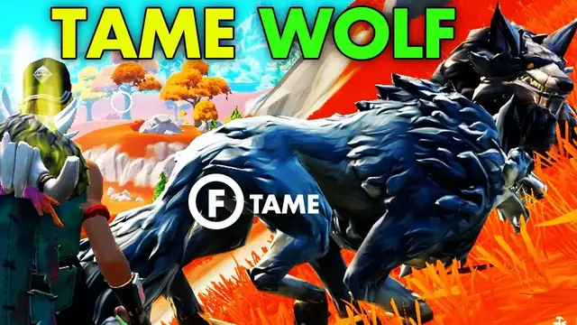 'Video thumbnail for How To Tame Wolf In Fortnite WITHOUT GETTING HIT!'