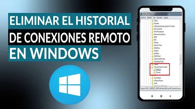Video thumbnail for Cómo eliminar el historial de conexiones de escritorio remoto en WINDOWS
