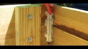 Video thumbnail for DIY Shed AsktheBuilder Deck Corner Brackets