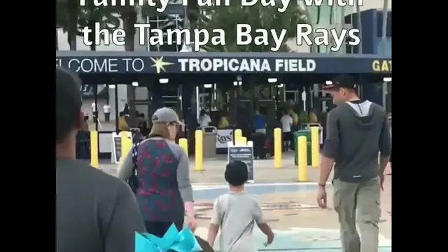 'Video thumbnail for Tampa Bay Rays Family Fun Day'