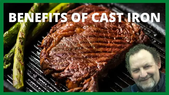 'Video thumbnail for 13 Benefits Of Cooking With A Cast Iron Skillet'