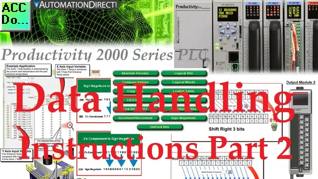 Video thumbnail for Productivity 2000 PLC Data Handling Instructions Part 2