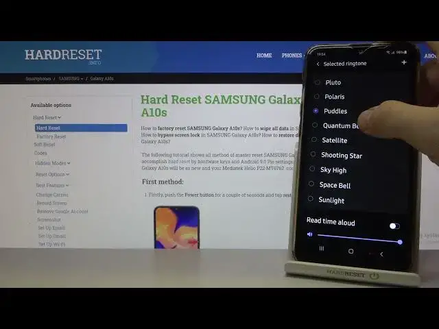 'Video thumbnail for Alarm Tones in SAMSUNG Galaxy A10s – Ringtone List'