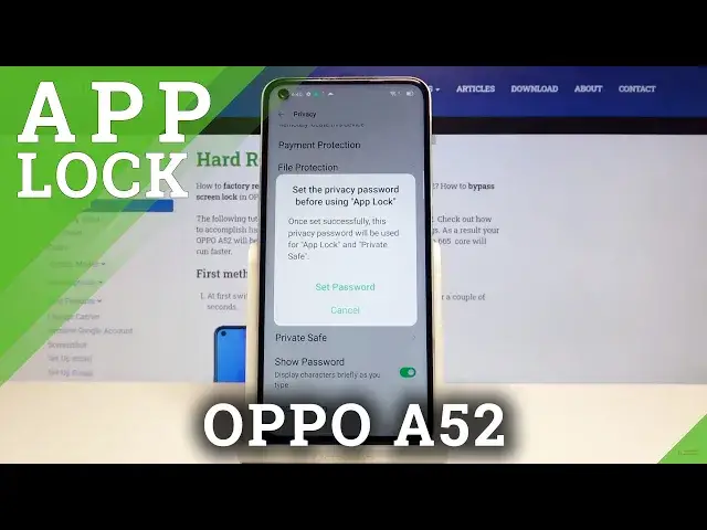 'Video thumbnail for How to Set Password on Apps on OPPO A52 – Lock Apps'