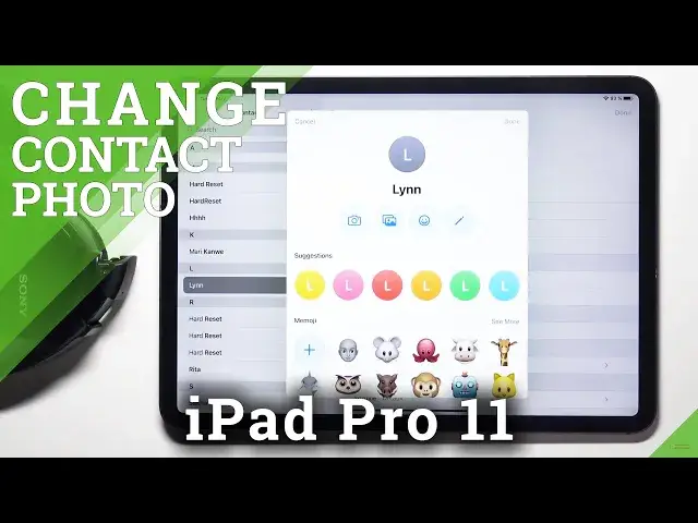 Video thumbnail for How to Add Picture to Contact in iPad Pro 11 - Set Up Profile Picture