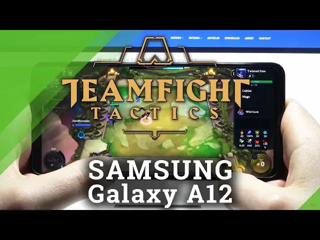'Video thumbnail for Test Game TFT Mobile on SAMSUNG Galaxy A12 | MediaTek Helio P35 | 3GB RAM | Gameplay - FPS Check'