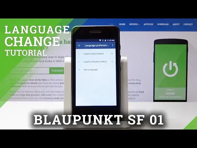 'Video thumbnail for How to Change Language in BLAUPUNKT SF 01 - Update Default Language'