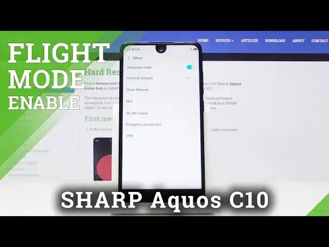 'Video thumbnail for How to Activate Airplane Mode in SHARP C10 - Enable Flight Mode'