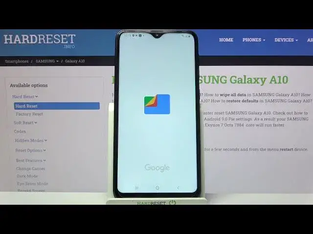 Video thumbnail for How to Clean Storage App Files By Google on SAMSUNG Galaxy A10 – Remove Junky Files