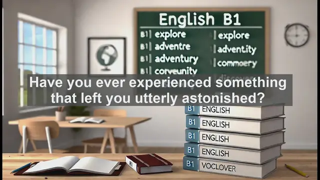 Video thumbnail for 2500 Must Know CEFR B1 Vocabulary - Exploring the Word 'Surprising': Meaning, Usage, and Common Errors