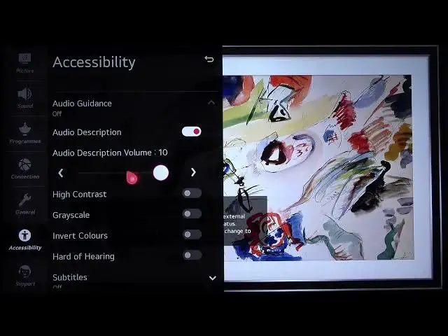 Video thumbnail for LG NanoCell TV - How to Set Up Audio Descriptions? LG 4K LED Smart TV (49NANO867NA)