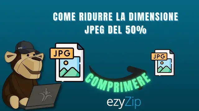 Video thumbnail for Comprimi JPEG Del 50% | Riduci Le Dimensioni Del File JPEG Online (Guida Facile)