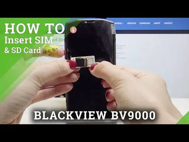 Video thumbnail for How to Insert SIM & SD in BLACKVIEW BV9000 - Install SIM & SD Card