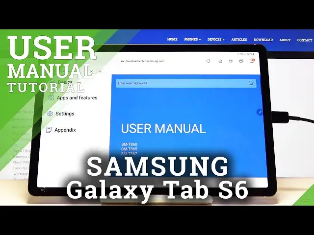 'Video thumbnail for How to Enter User Manual in SAMSUNG Galaxy Tab S6 – Find User Guide'