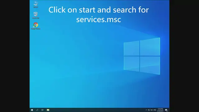 Video thumbnail for How to solve Windows Update error cleaning SoftwareDistribution folder