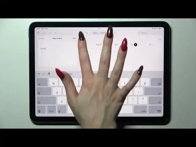'Video thumbnail for How to Add Event to Calendar in iPad Air 2022 - Apple iPad Air 5th Gen WiFi'