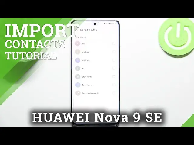 Video thumbnail for How to Copy Contacts on HUAWEI Nova 9 SE - Import Contact List