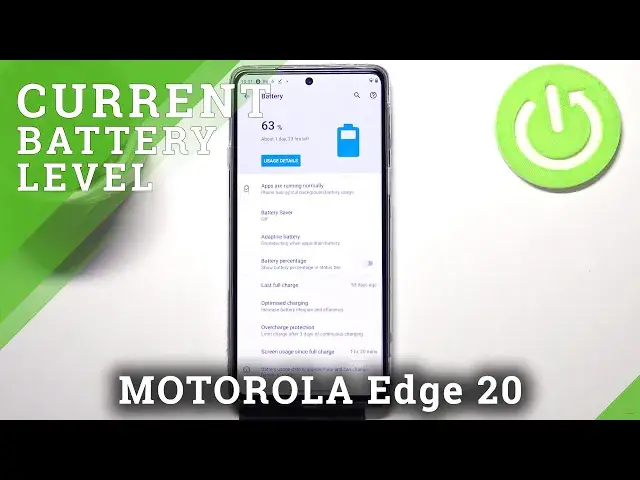 'Video thumbnail for How to Show Up Battery Percentage on MOTOROLA Edge 20 – Battery Settings'