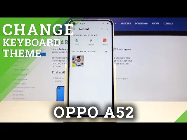 Video thumbnail for How to Customize Keyboard Theme on OPPO A52 – Set Background Picture