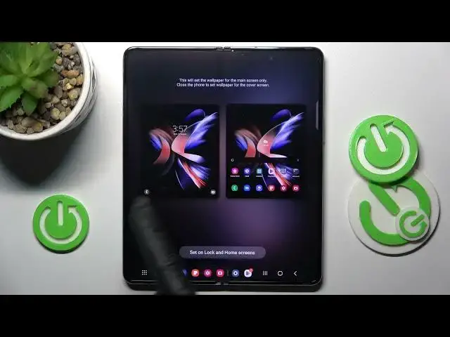 Video thumbnail for How to Change Wallpaper in SAMSUNG Galaxy Z Fold 4 – Wallpaper Management