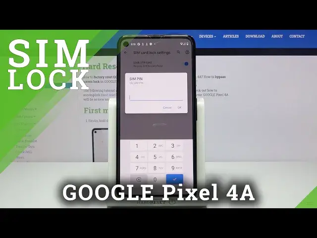 'Video thumbnail for How to Activate PIN Code for SIM Card on GOOGLE Pixel 4A – SIM-Lock'