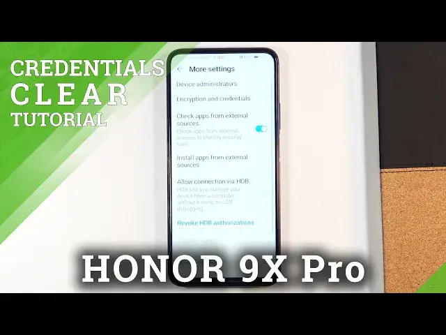 'Video thumbnail for How to Clear Credentials in HUAWEI Honor 9x Pro – Find Credential Storage'