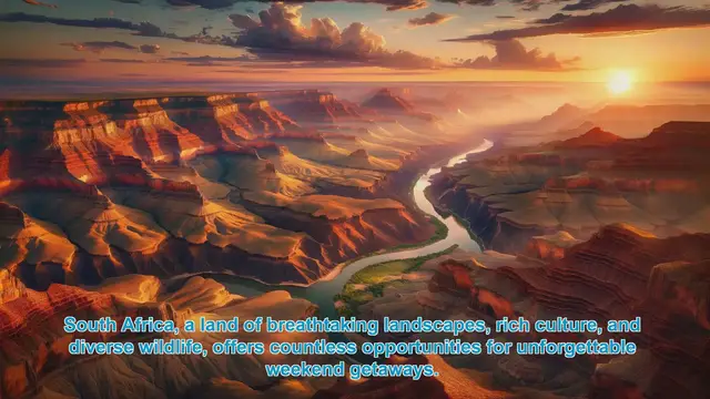 Video thumbnail for Discover South Africa's Top 10 Weekend Getaways