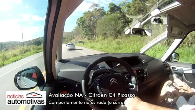 Video thumbnail for Citroen C4 Picasso - Estrada e serra - NoticiasAutomotivas.com.br