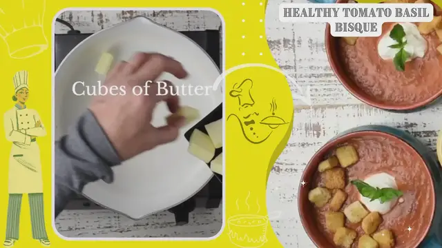 'Video thumbnail for Healthy Tomato Basil Bisque'