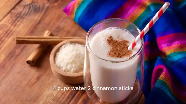 Video thumbnail for Horchata recipe