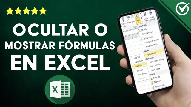 Video thumbnail for ¿Cómo ocultar o mostrar fórmulas en documentos de EXCEL? - Organizar datos