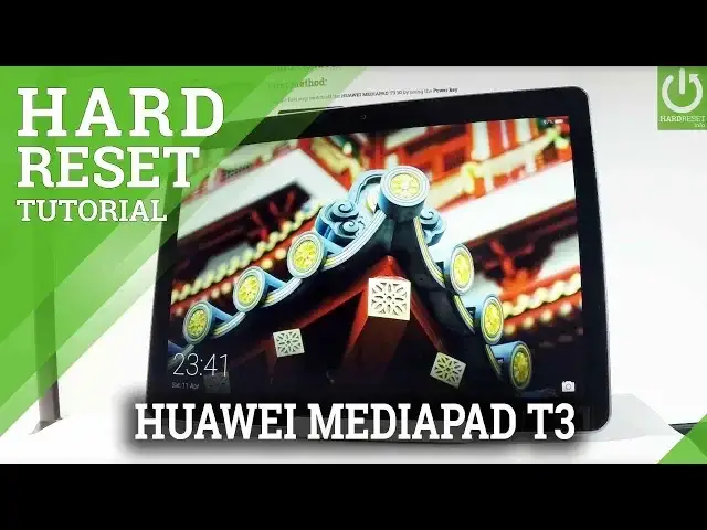 Video thumbnail for Factory Reset in HUAWEI MEDIAPAD T3 - Hard Reset / Restore EMUI