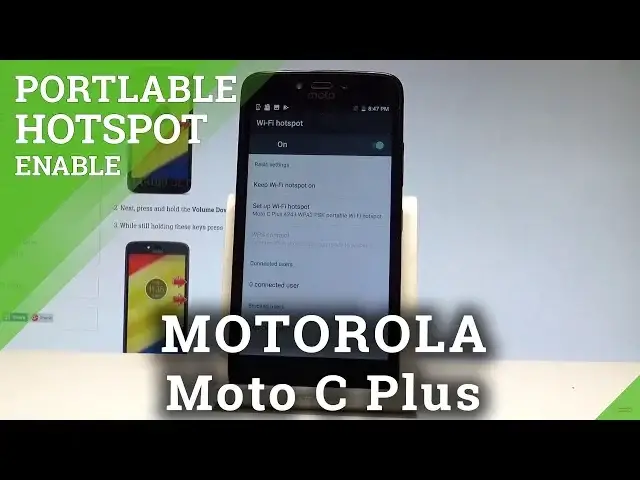 'Video thumbnail for How to Enable Portable Hotspot in MOTOROLA Moto C Plus - Wi-Fi Share |HardReset.Info'