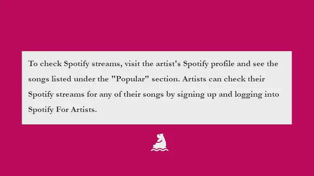 Video thumbnail for How To Check Spotify Streams