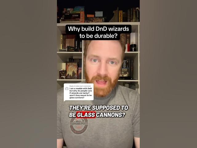 Video thumbnail for Why build DnD wizards to be durable?