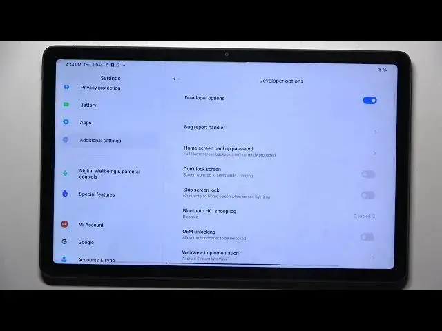 Video thumbnail for How to Enable the Developer Options on the XIAOMI Redmi Pad - Developer Settings