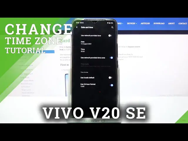 Video thumbnail for How to Change Date & Time on VIVO V20 SE - Manage Time Settings