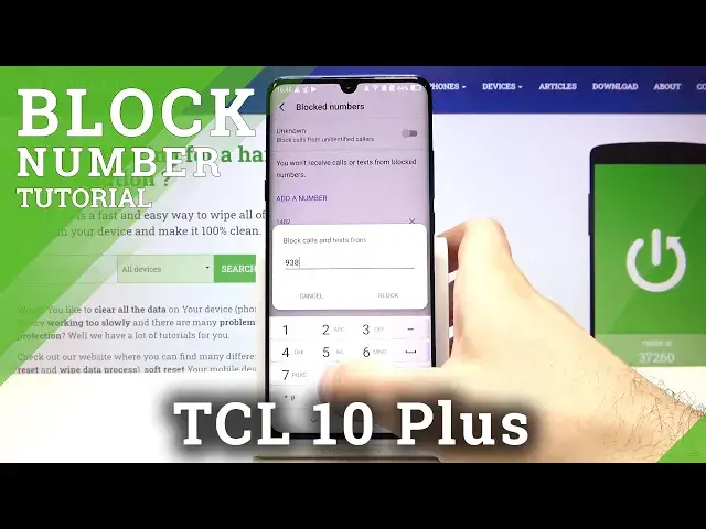 'Video thumbnail for How to Block Number on TCL 10 Plus – Reject Spam Calls'