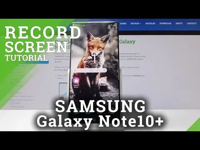 Video thumbnail for SAMSUNG Galaxy Note10+ Screen Recorder / Save Screen Displaying