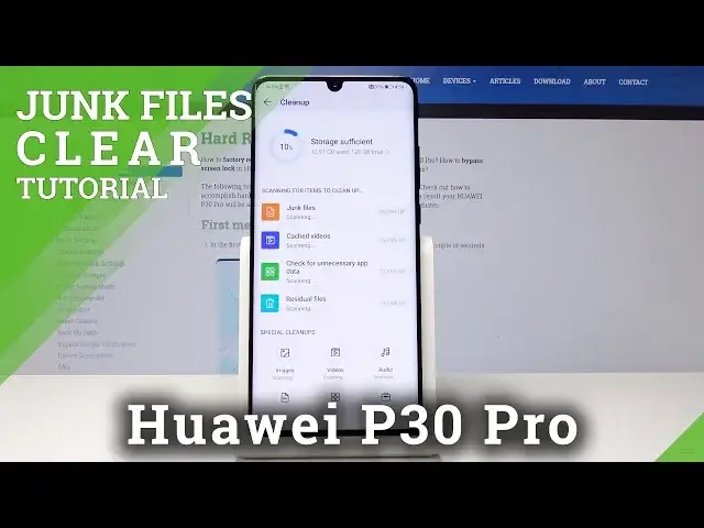 'Video thumbnail for How to Speed Up HUAWEI P30 Pro - Clean Junk Files'