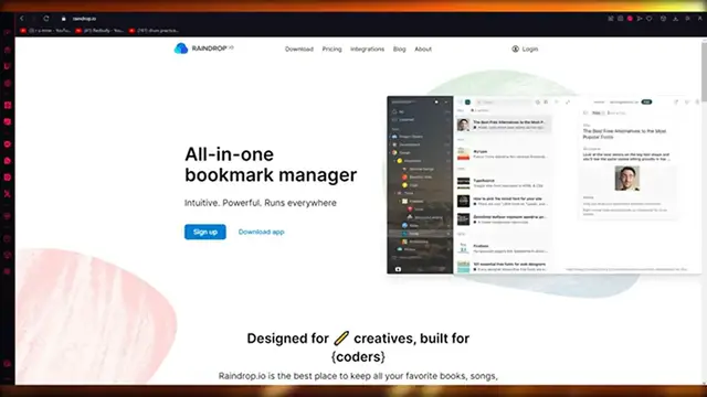 Video thumbnail for Bookmark Manager Tutorial  Raindrop.io For Beginners 2024
