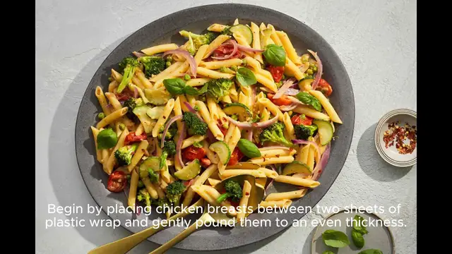 'Video thumbnail for Chicken piccata recipe'