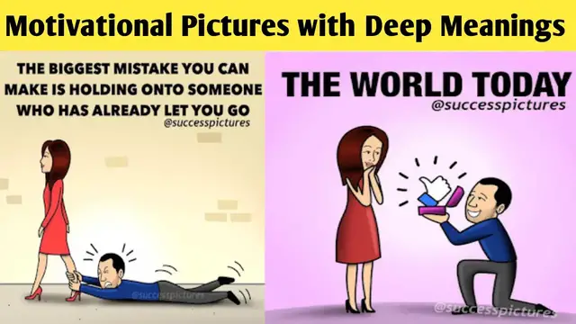 Video thumbnail for Top Motivational Pictures with Deep Meaning | One Picture Million Words Motivation Part#2