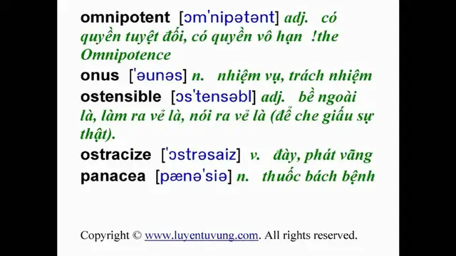 Video thumbnail for Essential Words for the TOEFL - Lesson 16