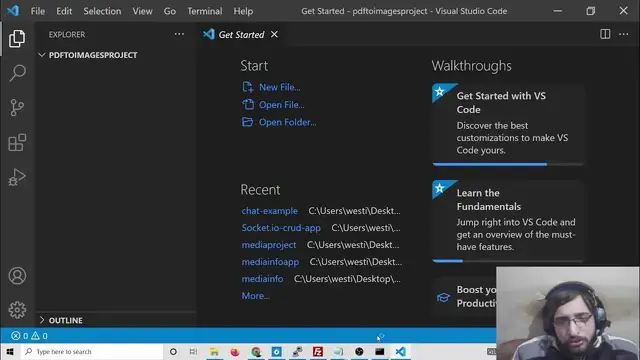 Video thumbnail for Node.js Express ImageMagick Project to Convert All PDF Documents Pages to JPG Images in Javascript