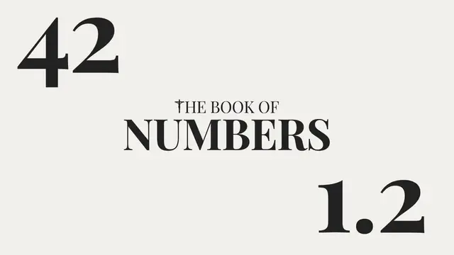 Video thumbnail for DAY 42 | The Book of Numbers: Chapter 1-2